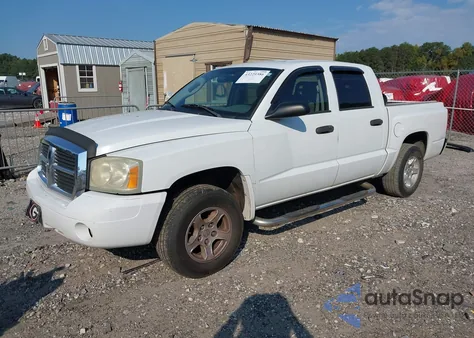2007 Dodge Dakota Slt z USA, uszkodzony, nr VIN 1D7HE48KX7S210210